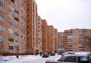 Повседневный городской пейзаж