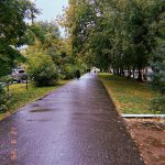 В этот дождливый осенний день Кирово-Чепецк отмечает свой день рождения. — Кирово-Чепецк