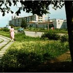 Улица Вятская набережная. Фото 1980-х годов. — Кирово-Чепецк