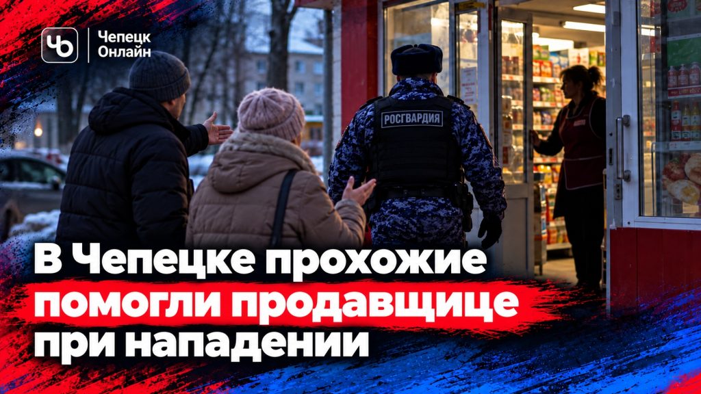 Прохожие помогли остановить нападение на продавщицу в Чепецке — Кирово-Чепецк