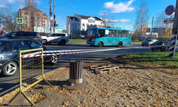 На перекрёстке Ленина и Милицейской перенесли пешеходный переход — Кирово-Чепецк