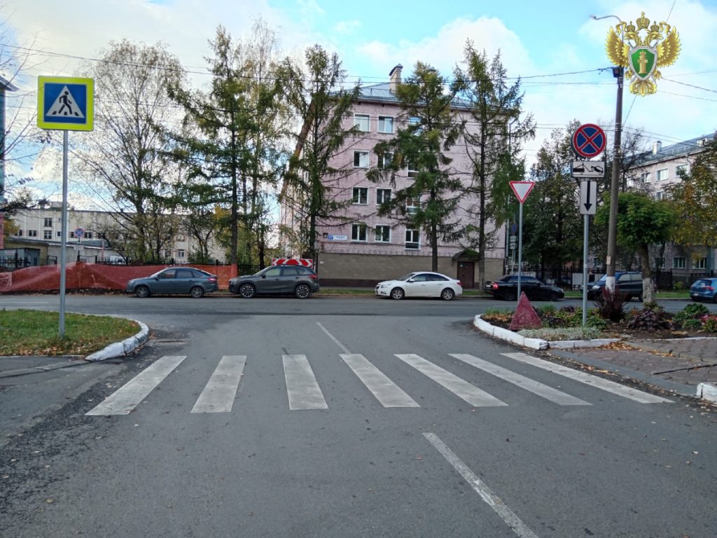 В Кирове прокуратура заставила дирекцию благоустройства нанести разметку — Кирово-Чепецк