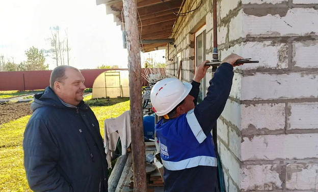 В деревне Рай подключили к газу первые дома — Кирово-Чепецк