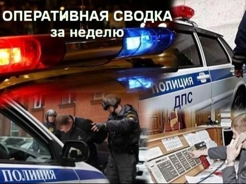 Оперативная сводка за неделю — Кирово-Чепецк