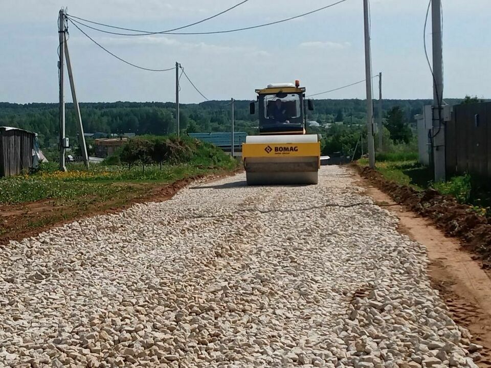В Кирове ремонтируют грунтовые дороги — Кирово-Чепецк