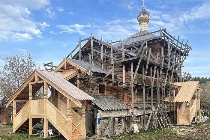 В Вятских Полянах реставрируют Архангельскую церковь XVIII века — Кирово-Чепецк