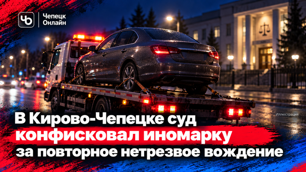 Суд конфисковал иномарку у водителя в Кирово-Чепецке за повторное нетрезвое вождение — Кирово-Чепецк